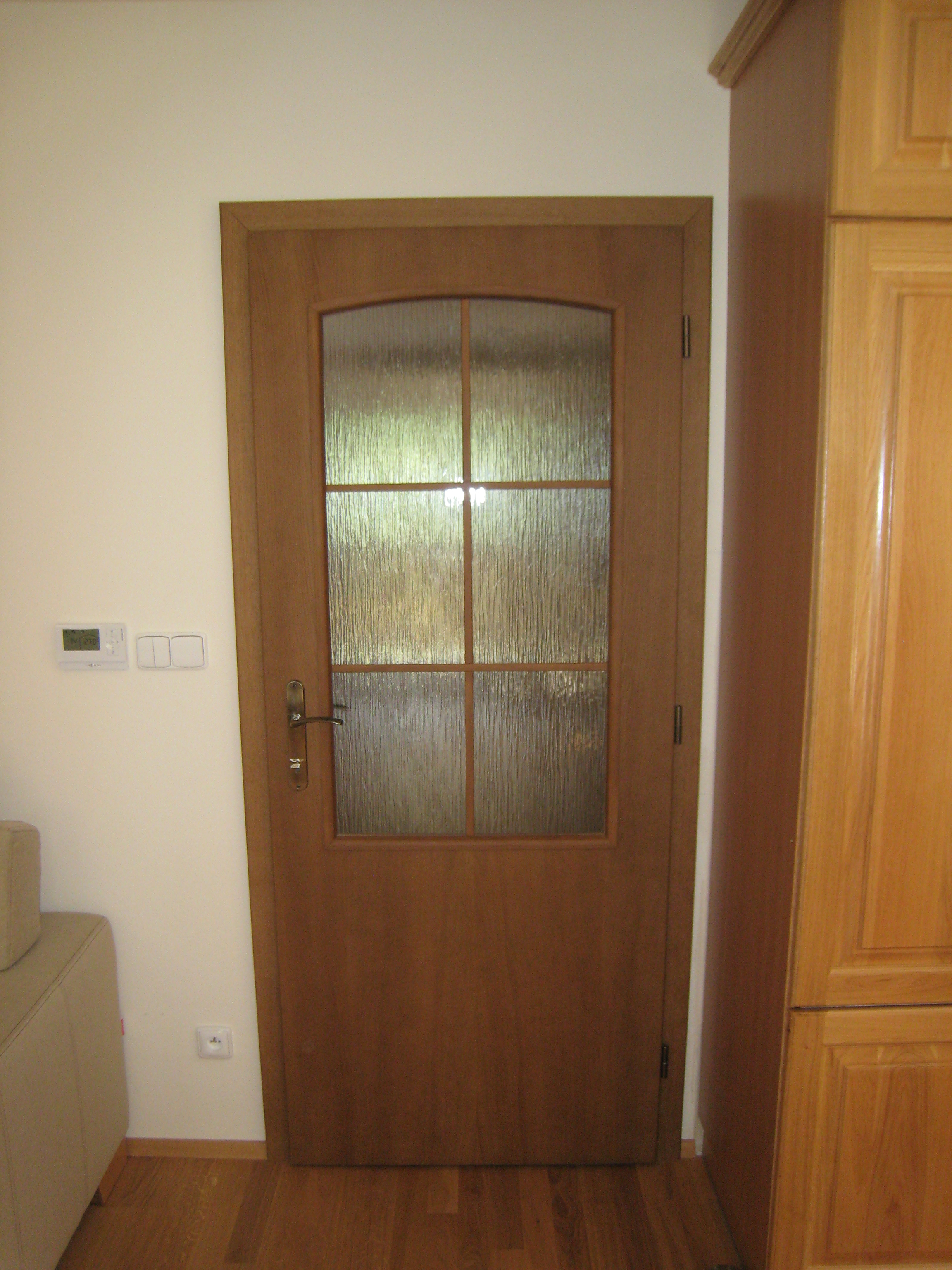Interiérové dvere kartáčovaný dub 2.