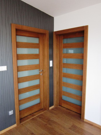 Interiérové dvere dub kartáčované 1